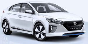 hyundai-ioniq issu du top 10 voiture hybride en 2017